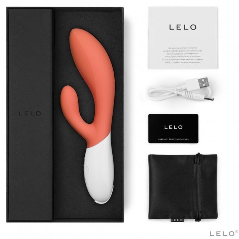 LELO - VIBROMASSEUR RABBIT CORAIL LUXE INA 3