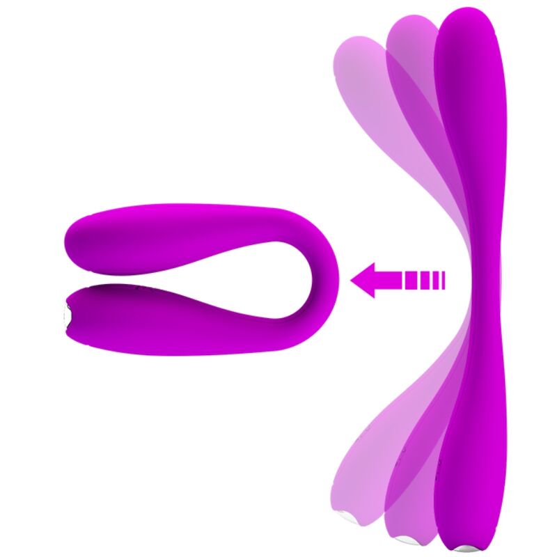 PRETTY LOVE - VIBROMASSEUR SOUPLE YEDDA