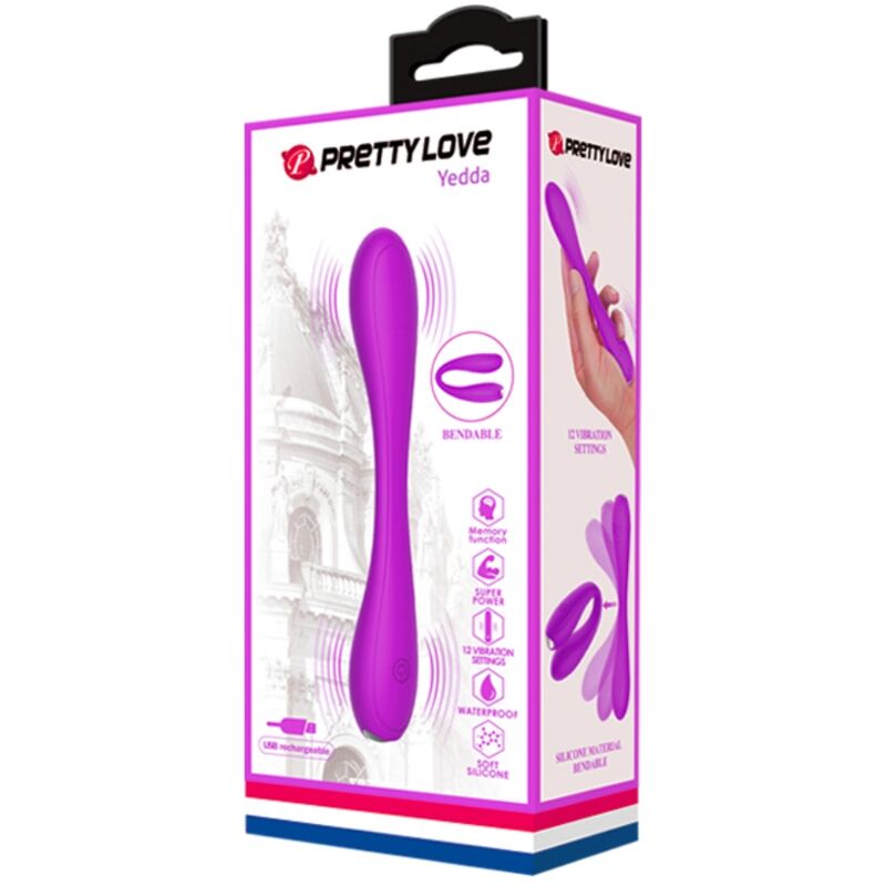 PRETTY LOVE - VIBROMASSEUR SOUPLE YEDDA