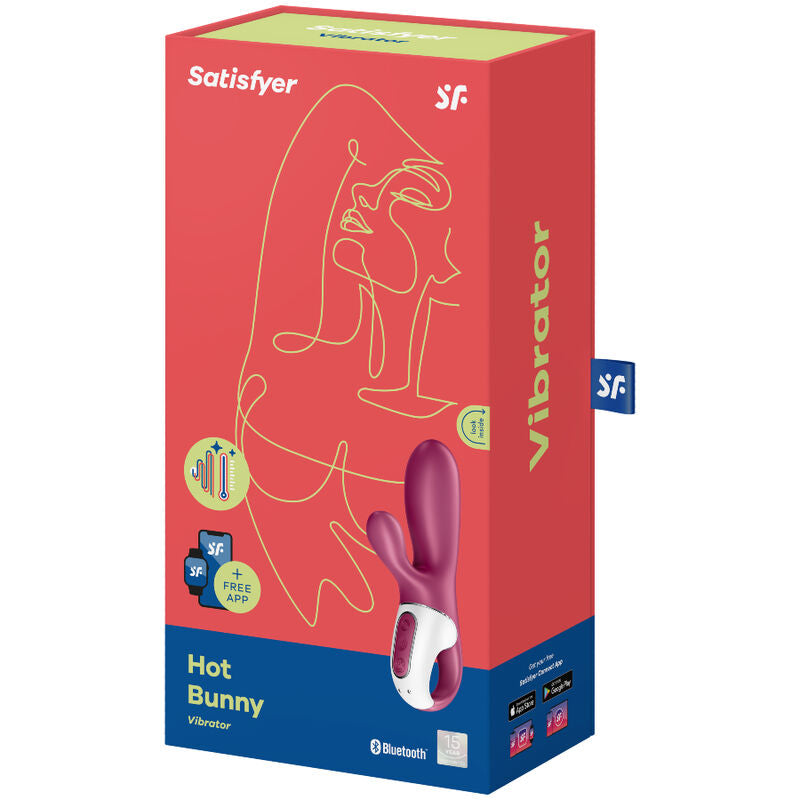 SATISFYER - VIBROMASSEUR RABBIT POINT G HOT BUNNY