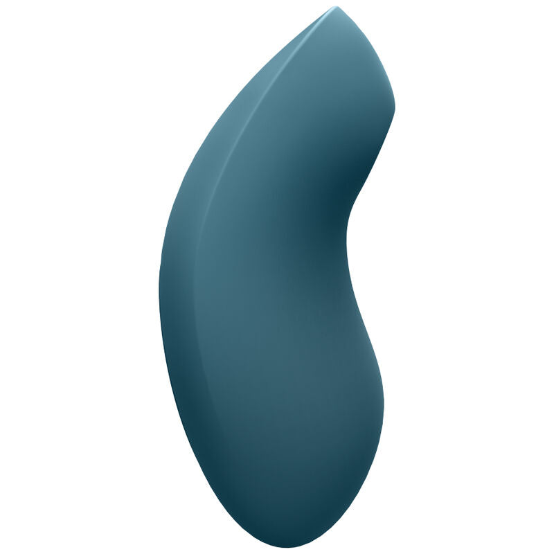 SATISFYER - STIMULATEUR CLITORIDIEN ET VIBROMASSEUR VULVA LOVER 2 AIR PULSE BLEU