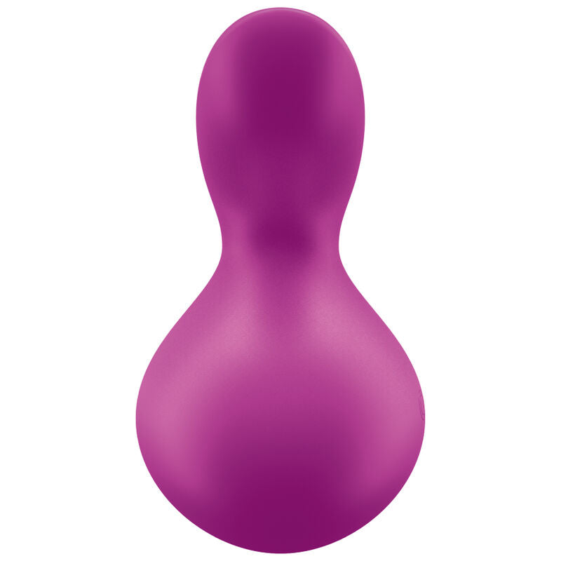 SATISFYER - VIBROMASSEUR POSER VIVA LA VULVA 3 VIOLET