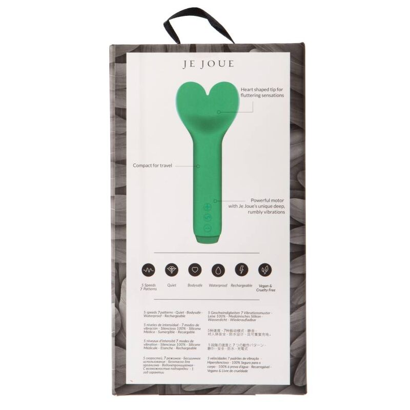 JE JOUE - AMOUR BULLET VERT ÉMERAUDE VIBROMASSEUR