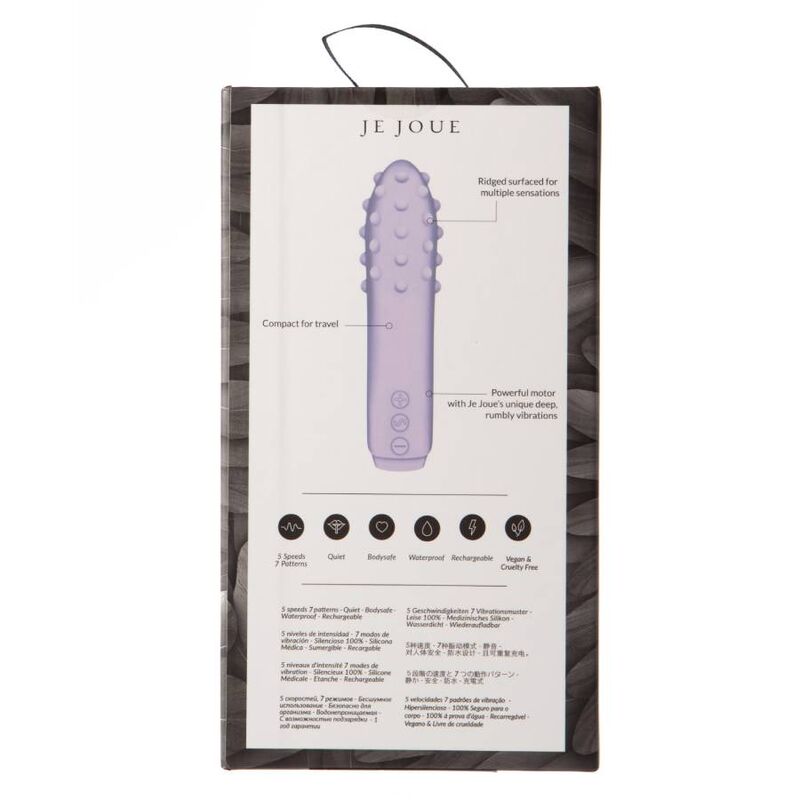 JE JOUE - DUO BULLET VIOLET VIBROMASSEUR