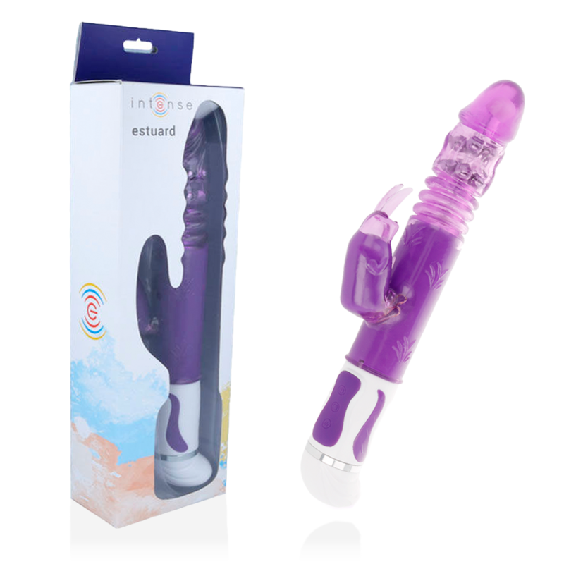 INTENSE - VIBOMASSEUR ROTATIF ESTUARD UP&DOWN LILAS