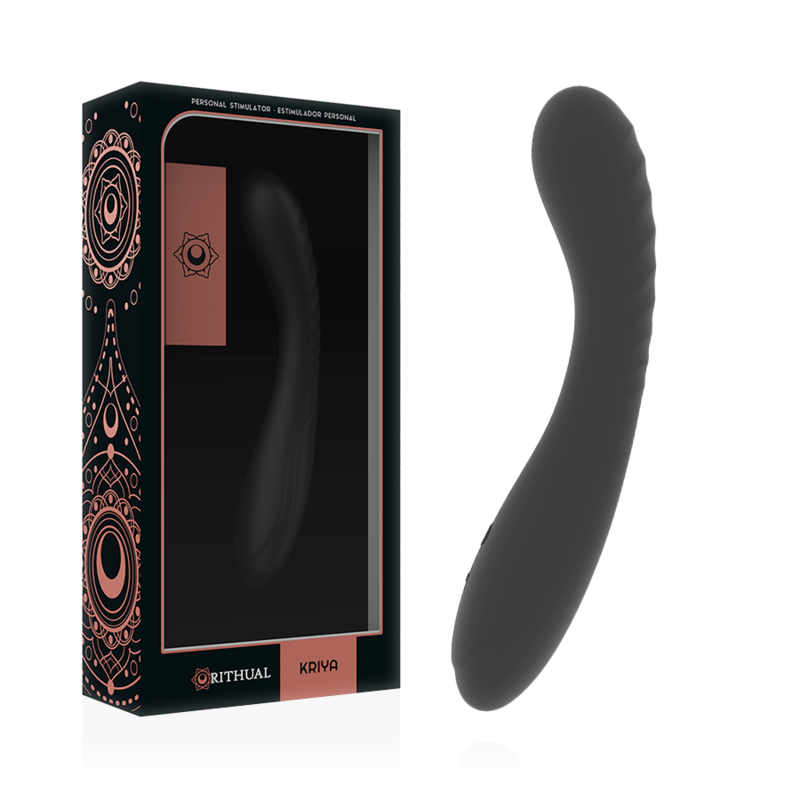 RITHUAL - KRIYA VIBROMASSEUR RECHARGEABLE G-POINT NOIR