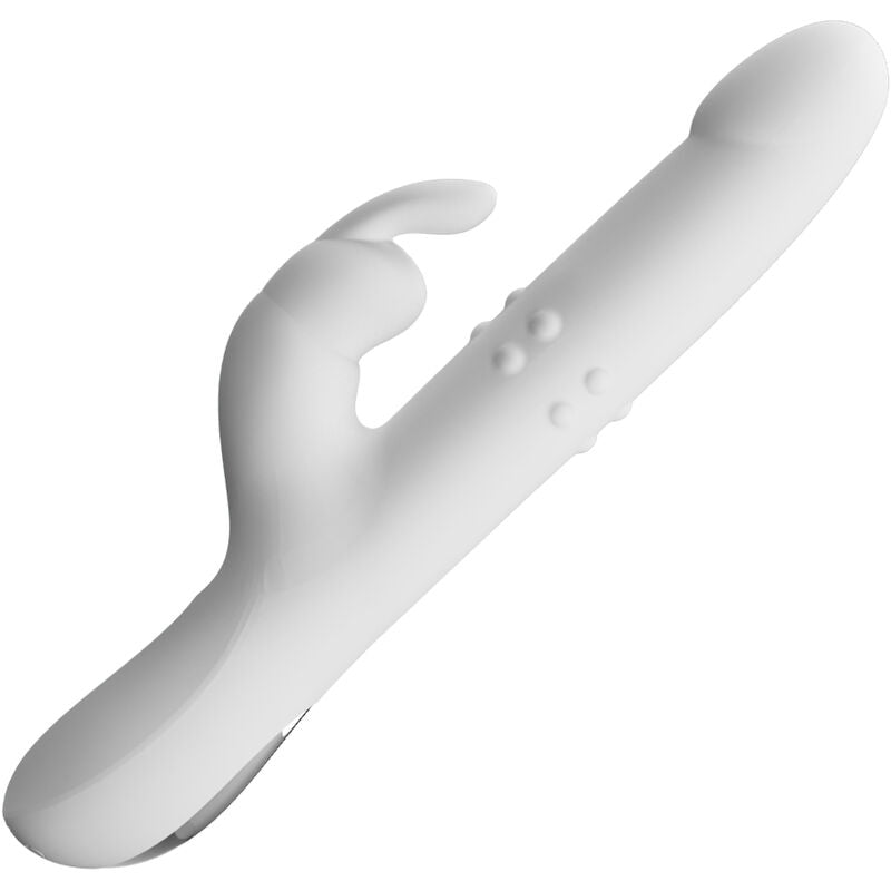 PRETTY LOVE - VIBROMASSEUR RABBIT REESE ROTATIF ARGENTÉE