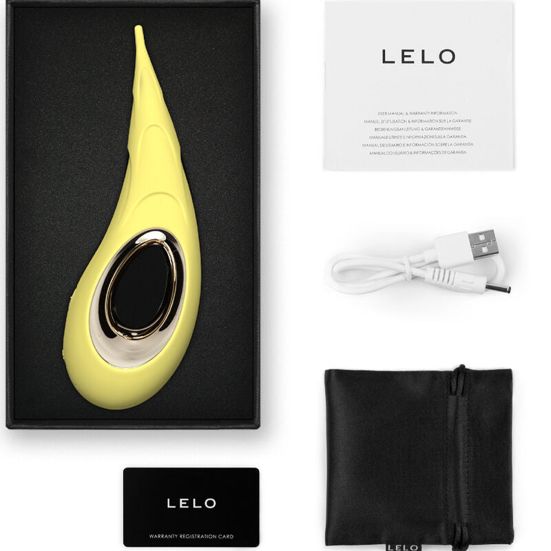 LELO - STIMULATEUR CLITORIDIEN DOT CRUISE JAUNE