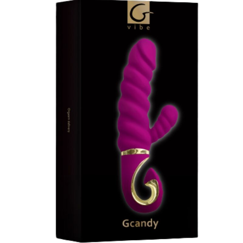 G-VIBE - FUN TOYS VIBROMASSEUR RABBIT G CANDY SWEET FRAMBOISE