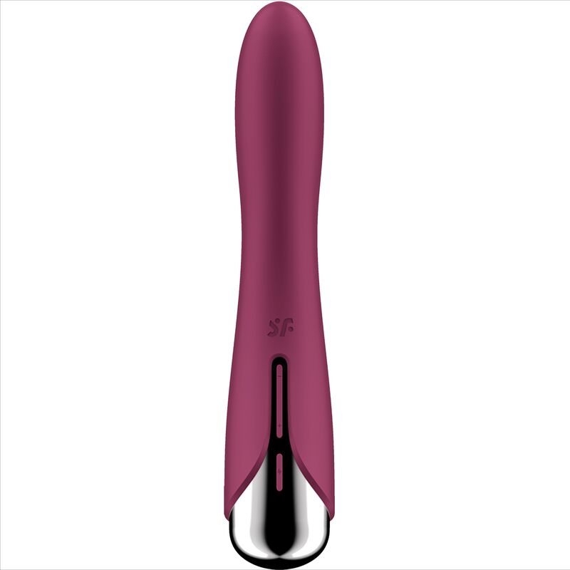SATISFYER - SPINNING VIBE 1 VIBROMASSEUR ROTATEUR G-SPOT ROUGE