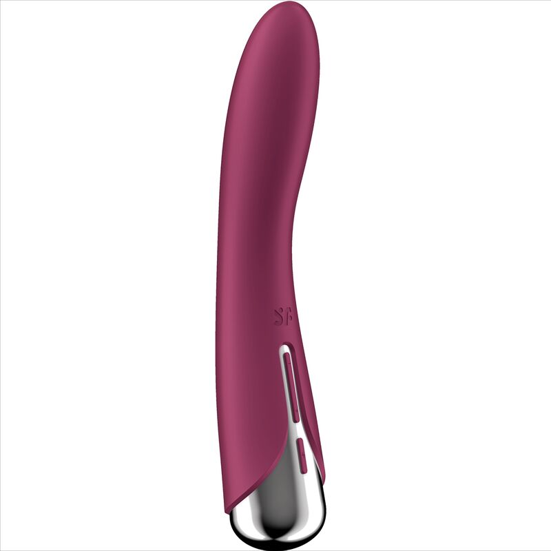 SATISFYER - SPINNING VIBE 1 VIBROMASSEUR ROTATEUR G-SPOT ROUGE
