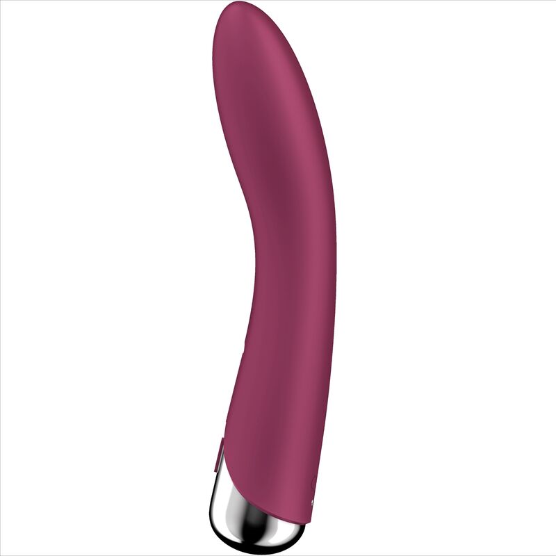 SATISFYER - SPINNING VIBE 1 VIBROMASSEUR ROTATEUR G-SPOT ROUGE
