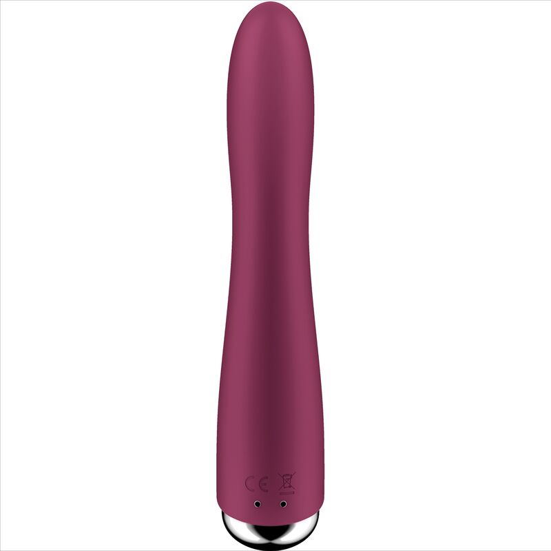 SATISFYER - SPINNING VIBE 1 VIBROMASSEUR ROTATEUR G-SPOT ROUGE