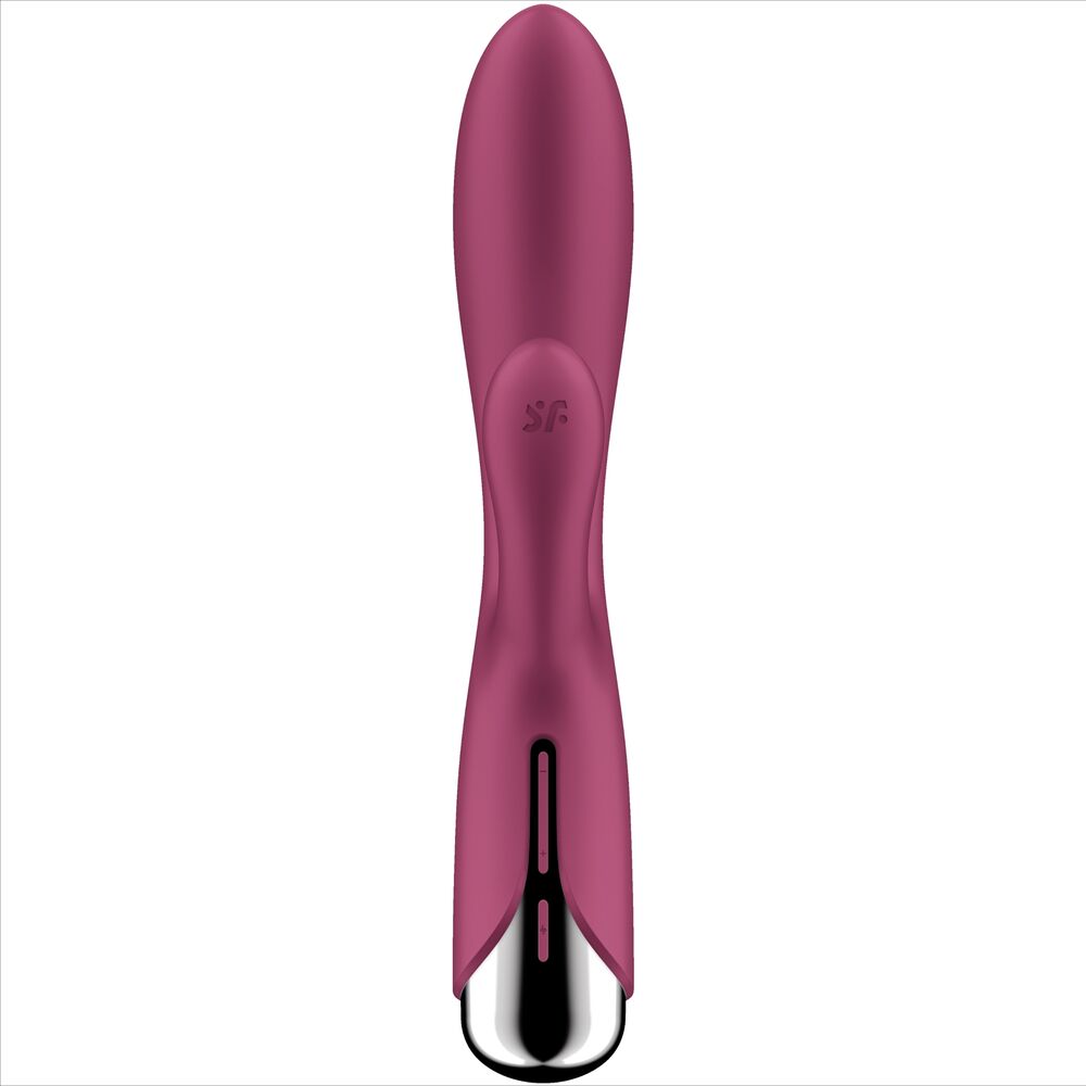 SATISFYER - VIBROMASSEUR RABBIT 1 CLITORIS ET STIMULATION DU POINT G ROUGE
