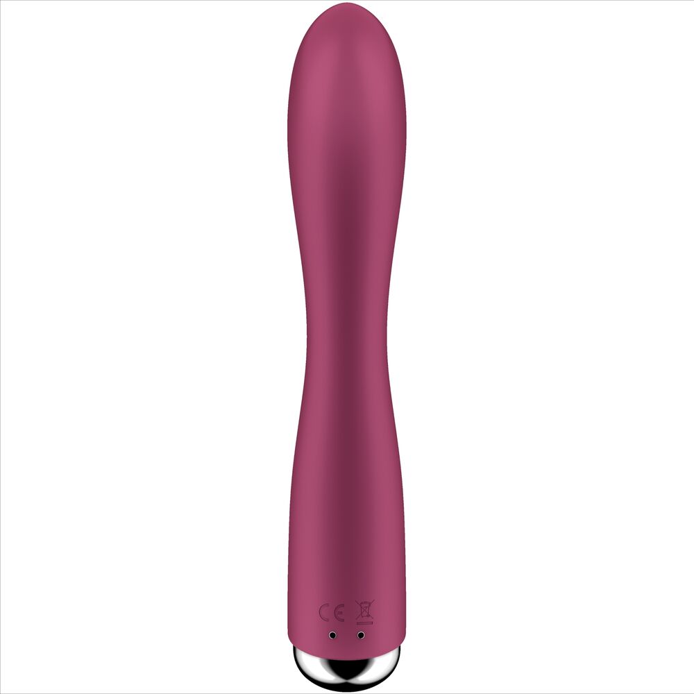 SATISFYER - VIBROMASSEUR RABBIT 1 CLITORIS ET STIMULATION DU POINT G ROUGE