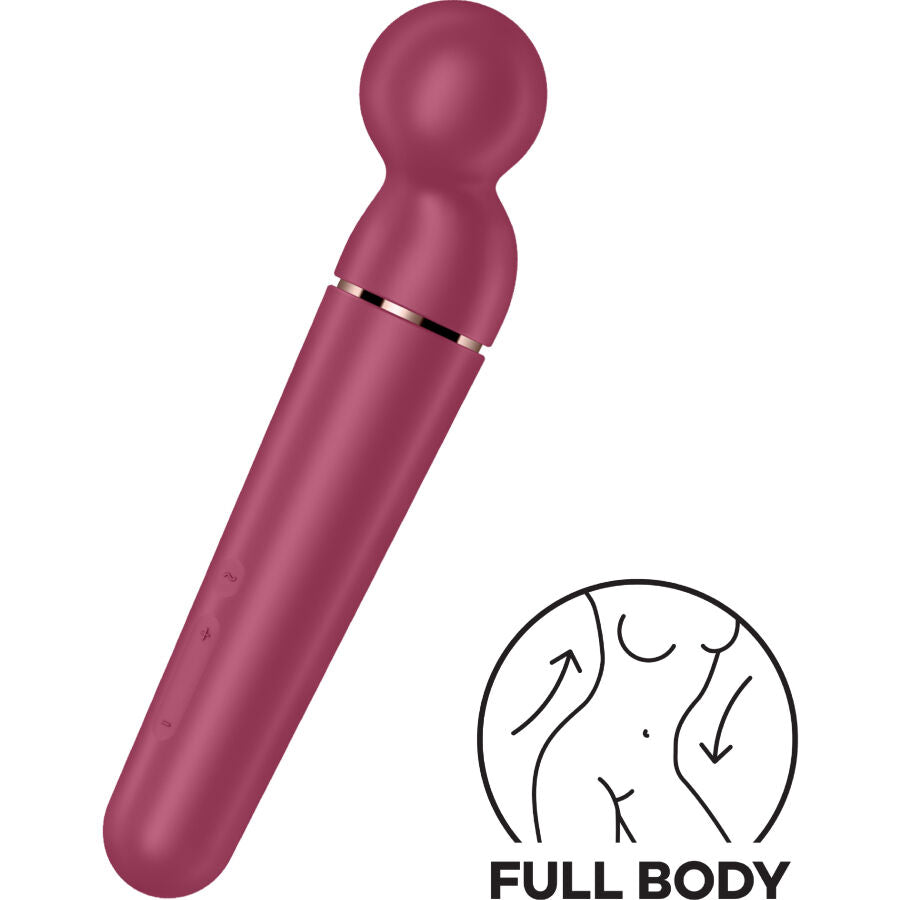 SATISFYER - PLANET WAND-ER VIBROMASSEUR MASSAGER BERRY