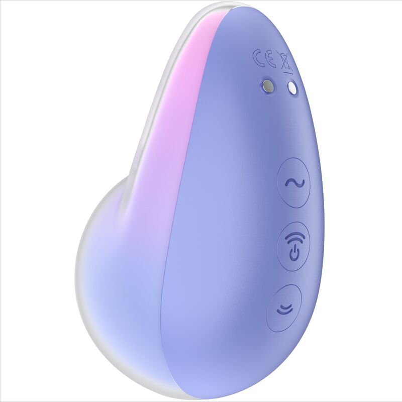SATISFYER - STIMULATEUR CLITORIDIEN PIXIE DUST LILAS AIR PLUSE