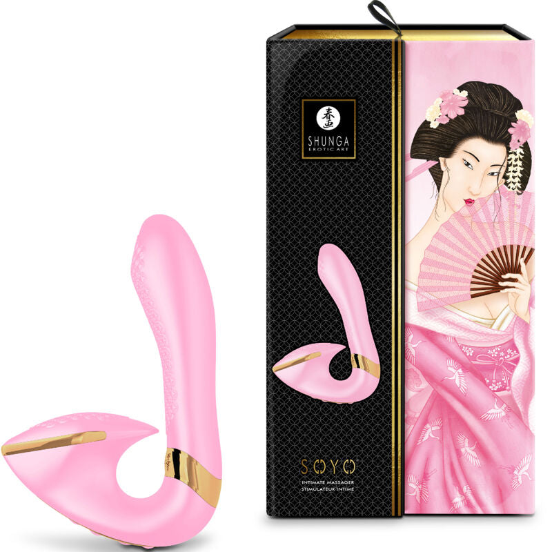 SHUNGA - VIBROMASSEUR INTIME SOYO ROSE