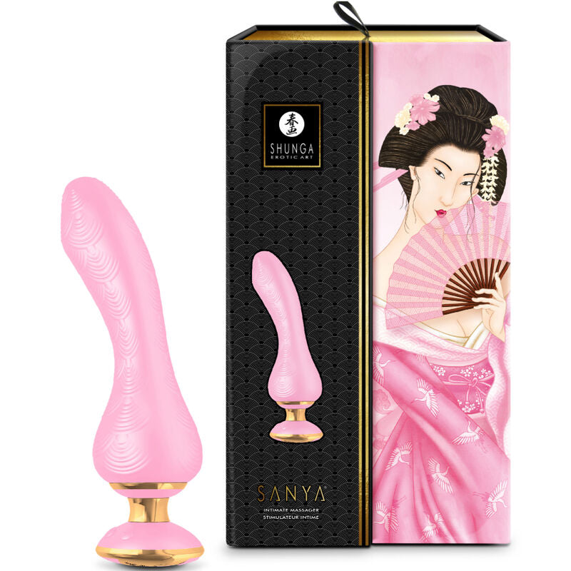 SHUNGA - VIBROMASSEUR INTIME SANYA ROSE