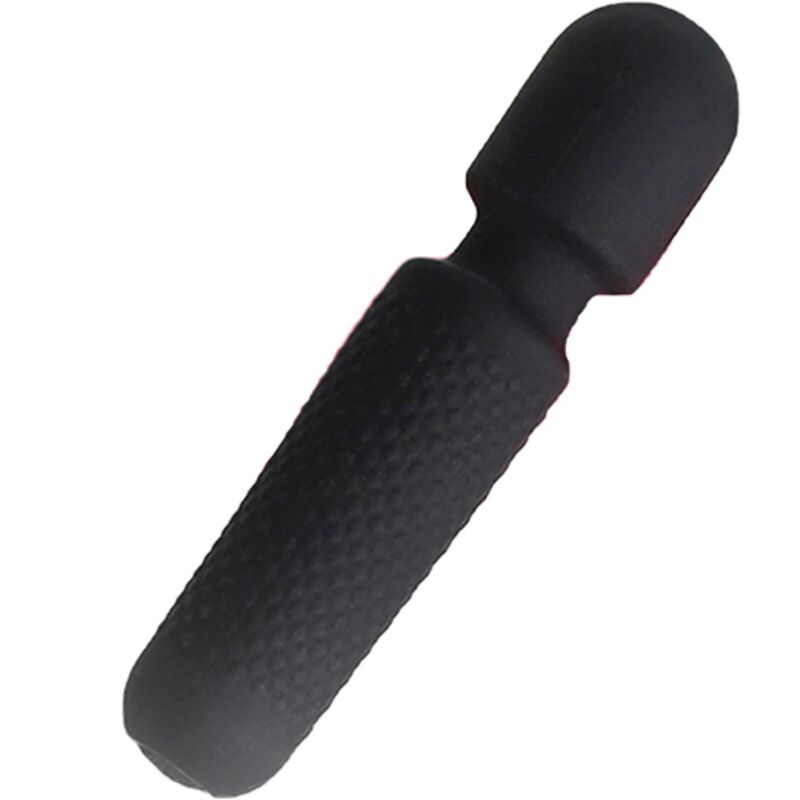 ARMONY - YOUR MAGIC MASSEUR & VIBROMASSEUR RECHARGEABLE 10 VIBRATIONS BAGUETTE DOTS NOIR