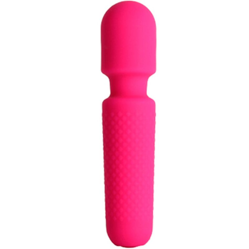 ARMONY - YOUR MAGIC MASSEUR & VIBROMASSEUR RECHARGEABLE 10 VIBRATIONS BAGUETTE DOTS ROSE