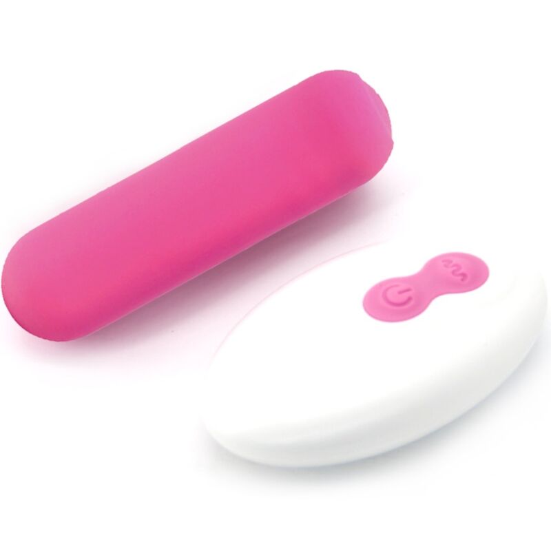 ARMONY - SPLASH JOIE VIBROMASSEUR BULLET TÉLÉCOMMANDE EN SILICONE 10 VIBRATIONS 75 X 19 CM ROSE