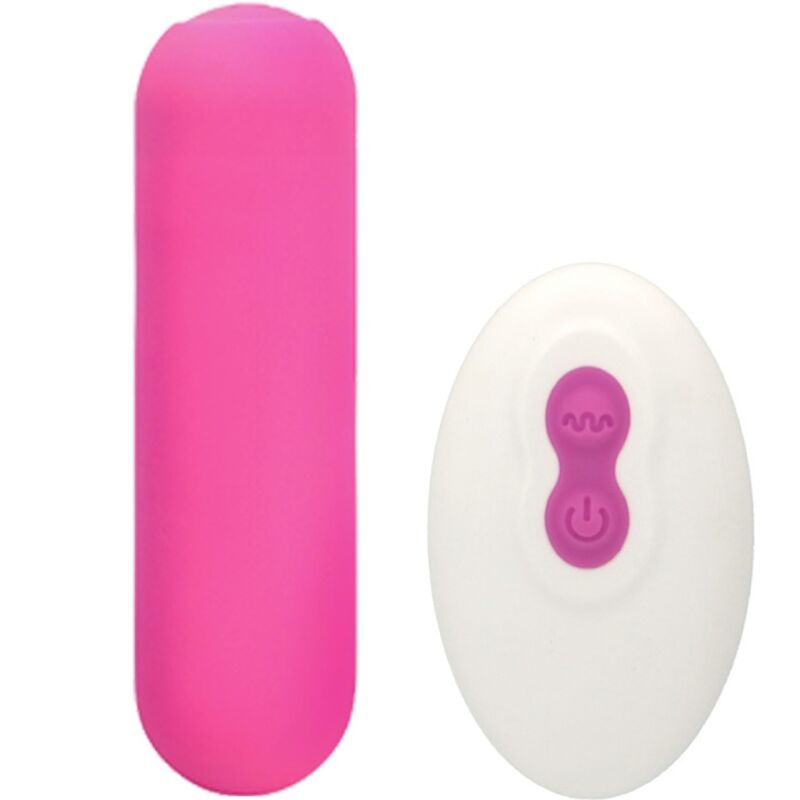 ARMONY - SPLASH JOIE VIBROMASSEUR BULLET TÉLÉCOMMANDE EN SILICONE 10 VIBRATIONS 75 X 19 CM ROSE