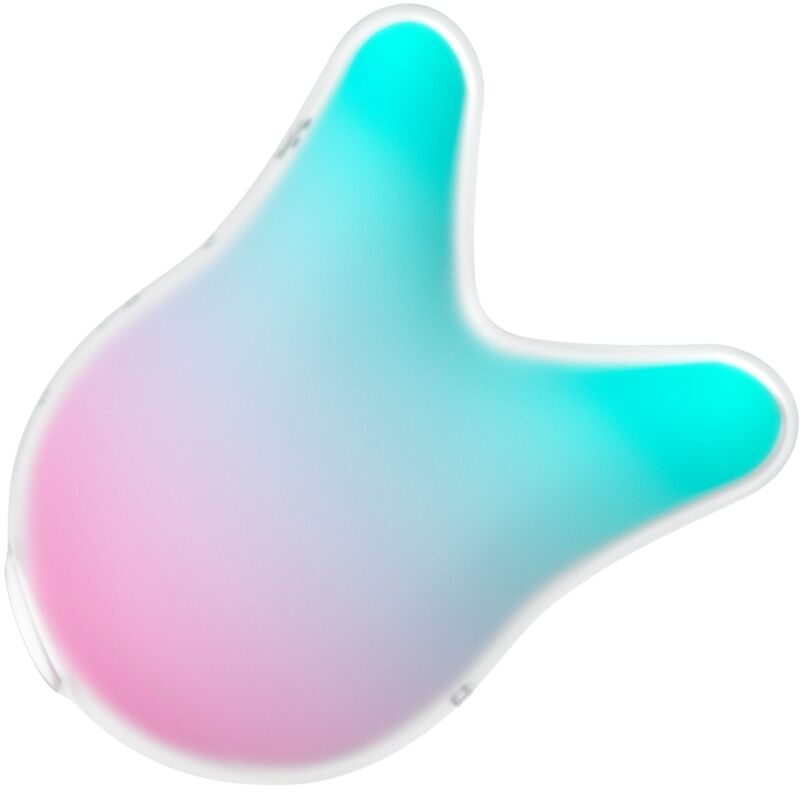 SATISFYER - MERMAID VIBES STIMULATEUR CLITORIDIEN MENTHE ET ROSE