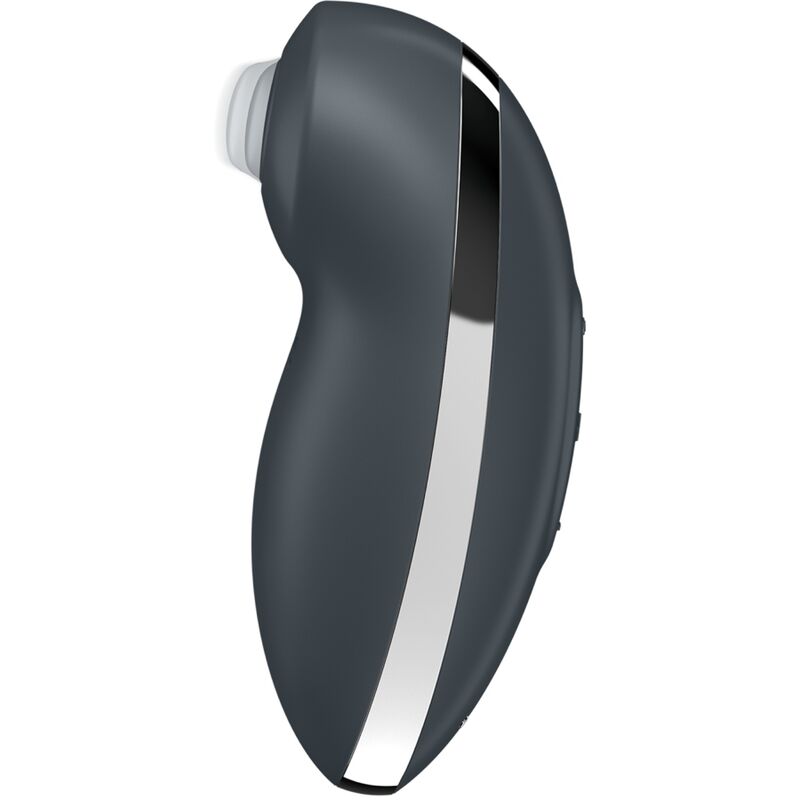 SATISFYER - TAP & CLIMAX 2 STIMULATEUR CLITORIDIEN GRIS