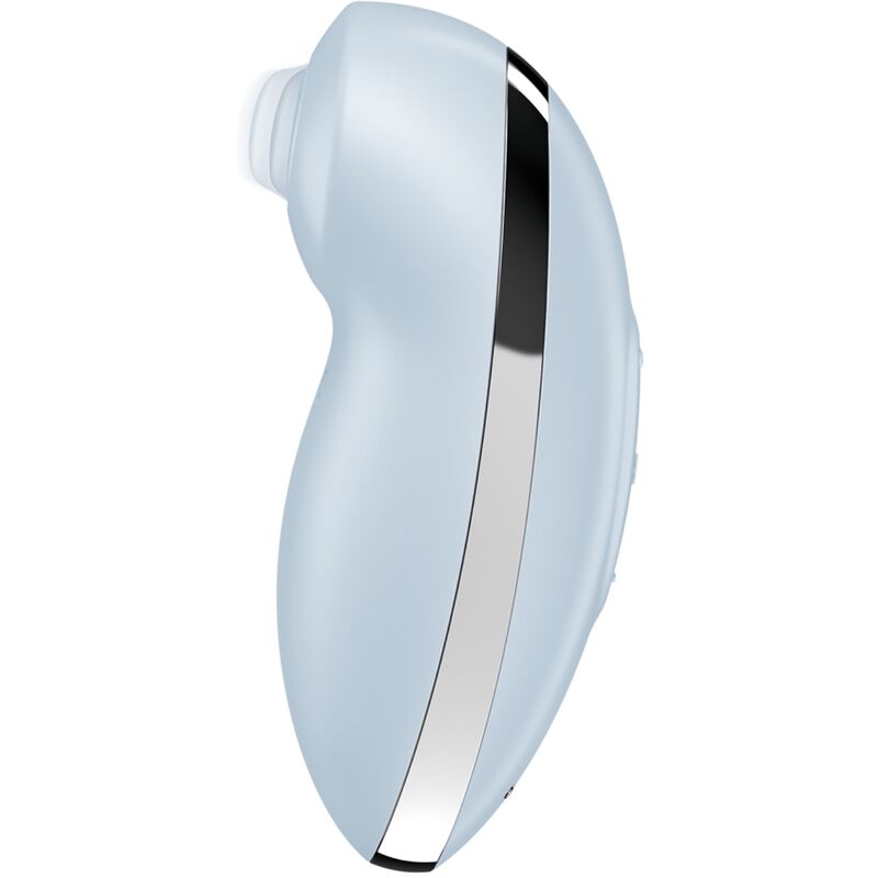 SATISFYER - TAP & CLIMAX 2 STIMULATEUR CLITORIDIEN BLEU