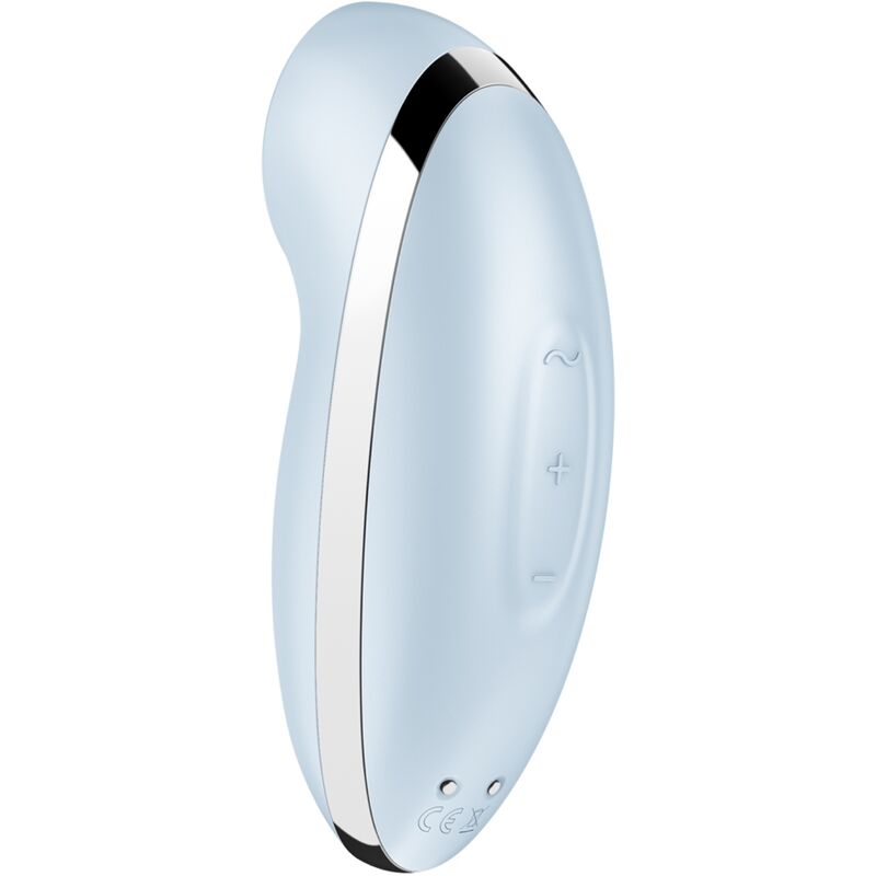 SATISFYER - TAP & CLIMAX 2 STIMULATEUR CLITORIDIEN BLEU