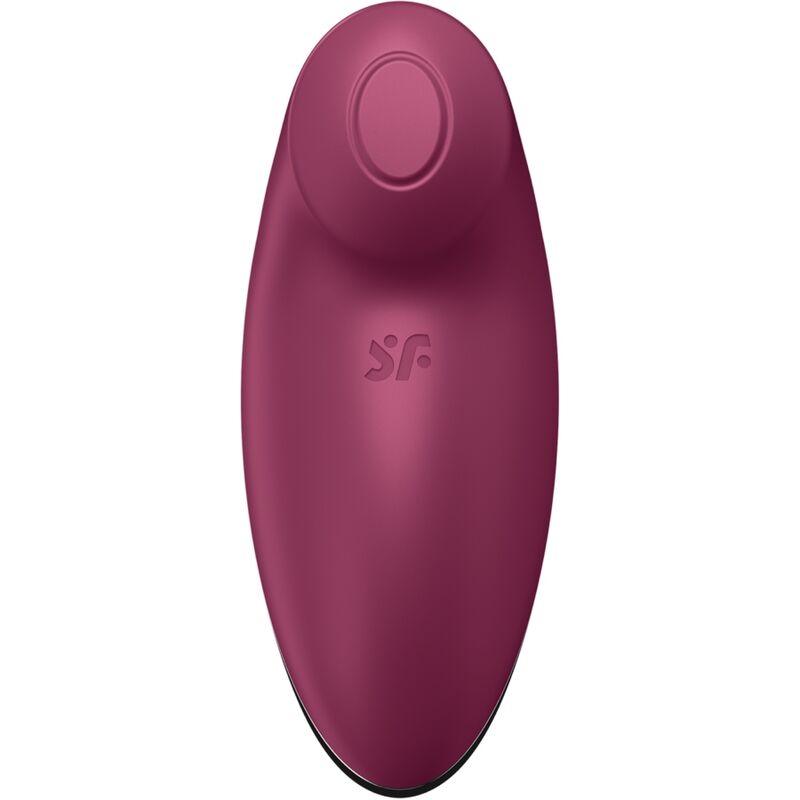 SATISFYER - TAP & CLIMAX 2 STIMULATEUR CLITORIDIEN ROUGE