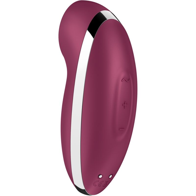 SATISFYER - TAP & CLIMAX 2 STIMULATEUR CLITORIDIEN ROUGE