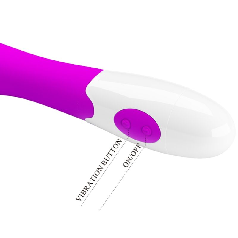 PRETTY LOVE - VIBROMASSEUR ELEMENTAL 30 MODES DE VIBRATION VIOLET