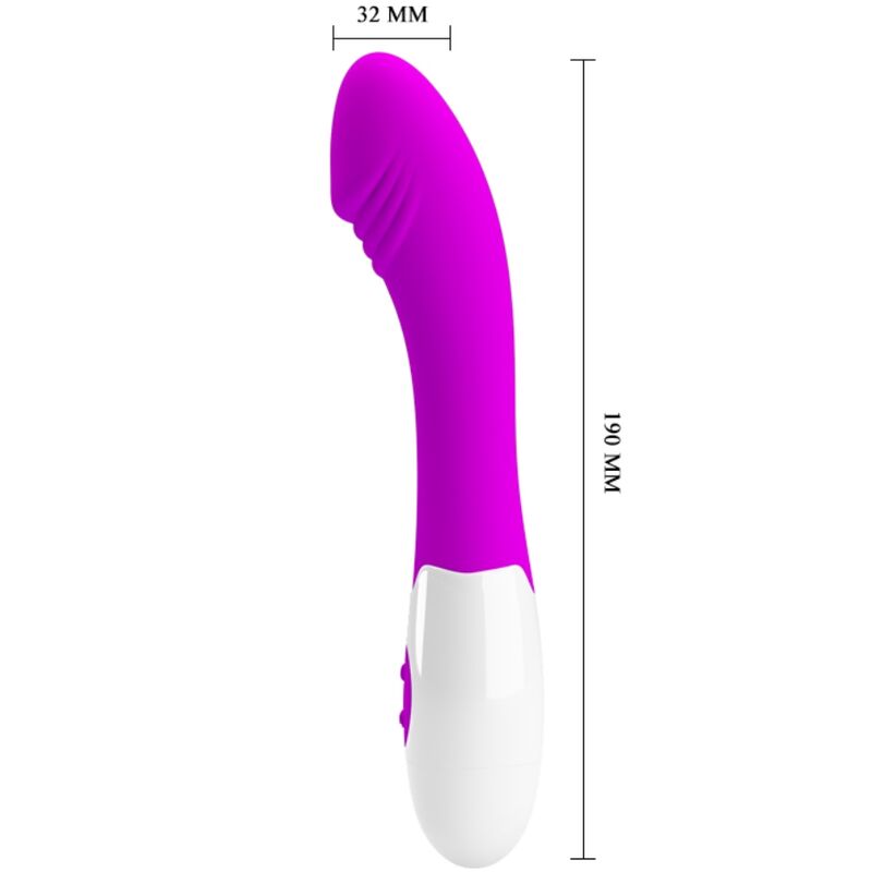 PRETTY LOVE - VIBROMASSEUR ELEMENTAL 30 MODES DE VIBRATION VIOLET