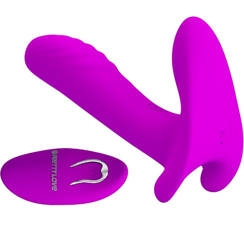 PRETTY LOVE - VIBROMASSEUR 12 VIBRATIONS TÉLÉCOMMANDE VIOLET