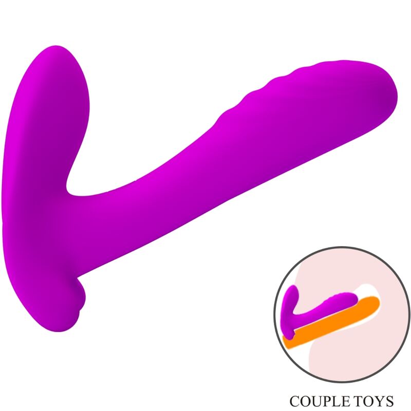 PRETTY LOVE - VIBROMASSEUR 12 VIBRATIONS TÉLÉCOMMANDE VIOLET