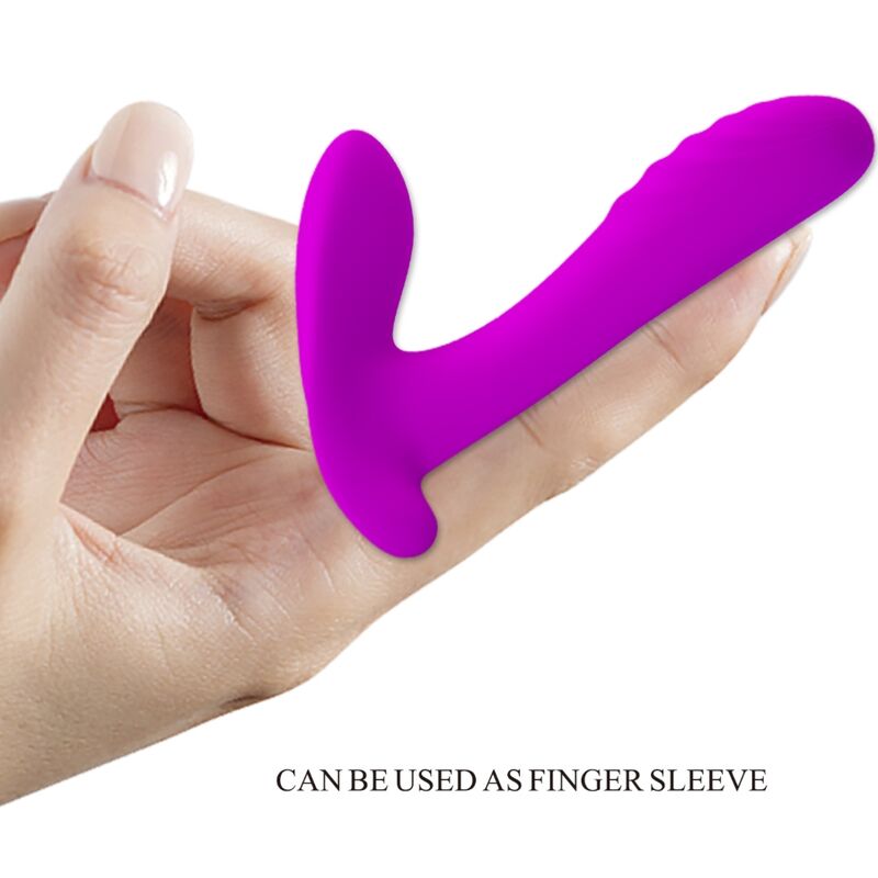 PRETTY LOVE - VIBROMASSEUR 12 VIBRATIONS TÉLÉCOMMANDE VIOLET