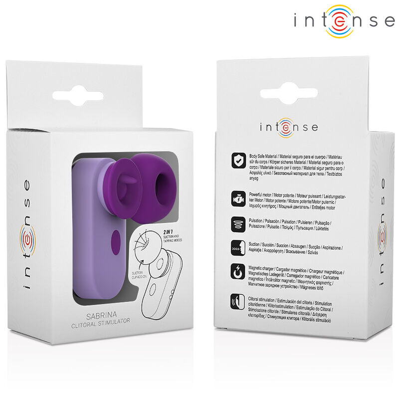 INTENSE - STIMULATEUR CLITORIDIEN SABRINA VIOLET