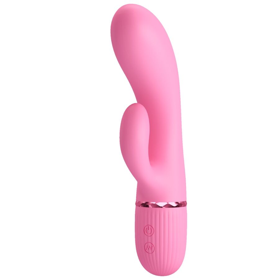PRETTY LOVE - VIBROMASSEUR RABBIT POINT G ROSE