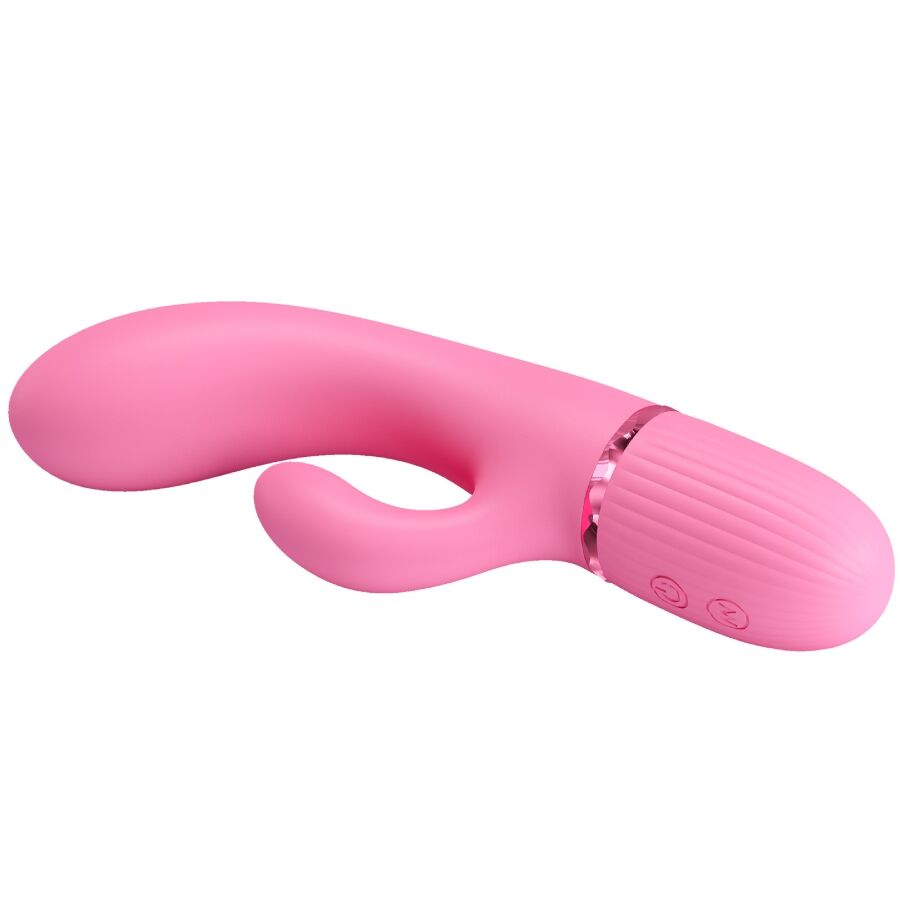 PRETTY LOVE - VIBROMASSEUR RABBIT POINT G ROSE