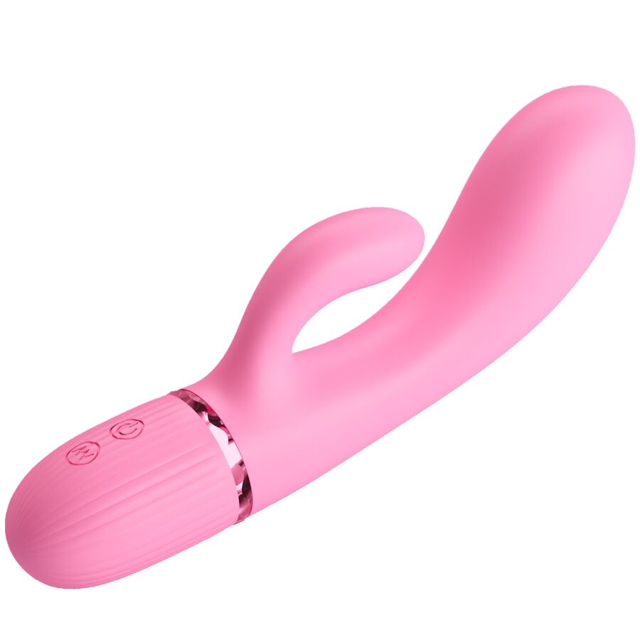 PRETTY LOVE - VIBROMASSEUR RABBIT POINT G ROSE