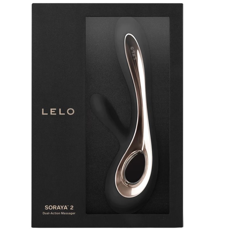 LELO - VIBROMASSEUR RABBIT SORAYA 2 NOIR