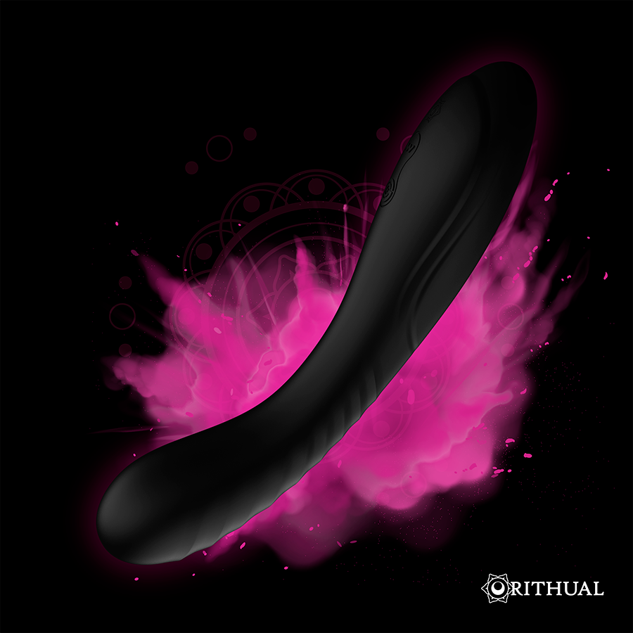 RITHUAL - KRIYA VIBROMASSEUR RECHARGEABLE G-POINT NOIR