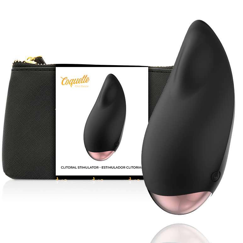 COQUETTE CHIC DESIRE - STIMULATEUR CLITORIDIEN NOIR / OR