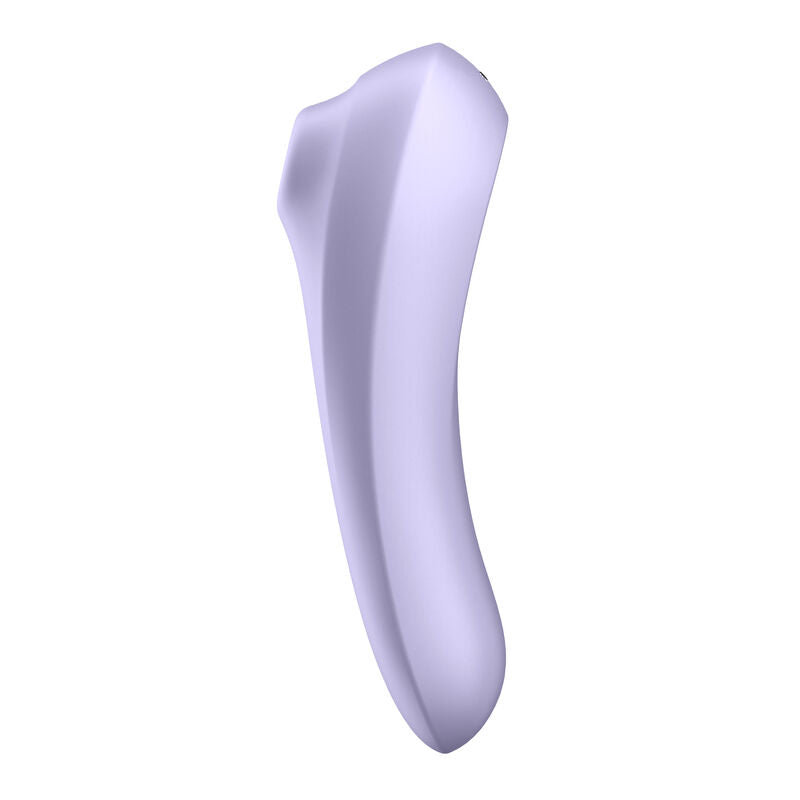 SATISFYER - STIMULATEUR CLITORIDIEN DUAL PLEASURE AIR PULSE MAUVE
