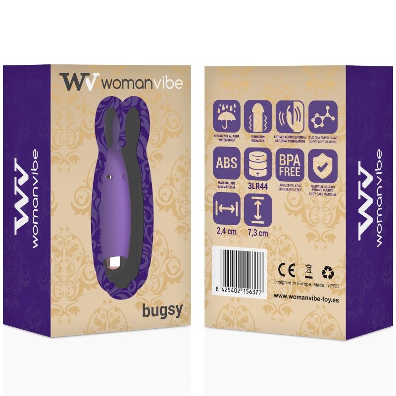 WOMANVIBE - BUGSY SILICONE STIMULATEUR CLITORIDIEN