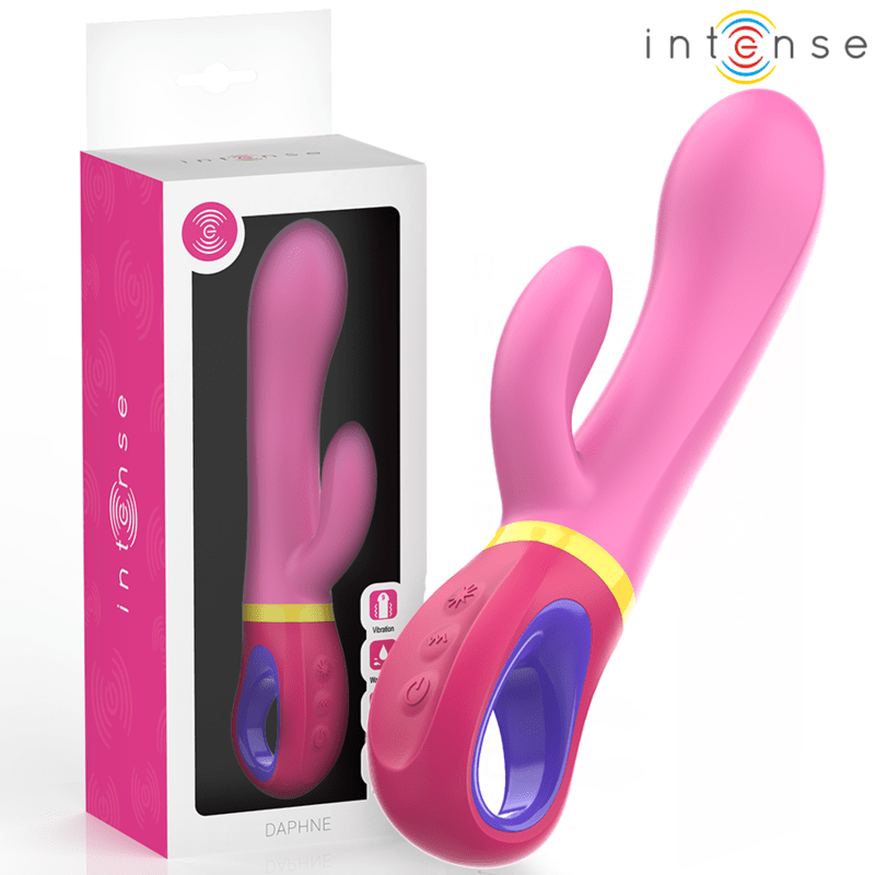 INTENSE FUN INTENSE - VIBROMASSEUR RABBIT ROSE DAPHNE