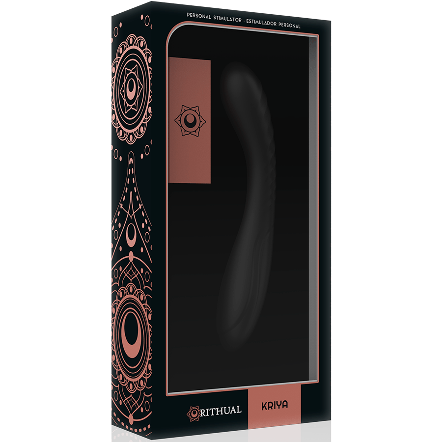 RITHUAL Noir RITHUAL - KRIYA VIBROMASSEUR RECHARGEABLE G-POINT NOIR