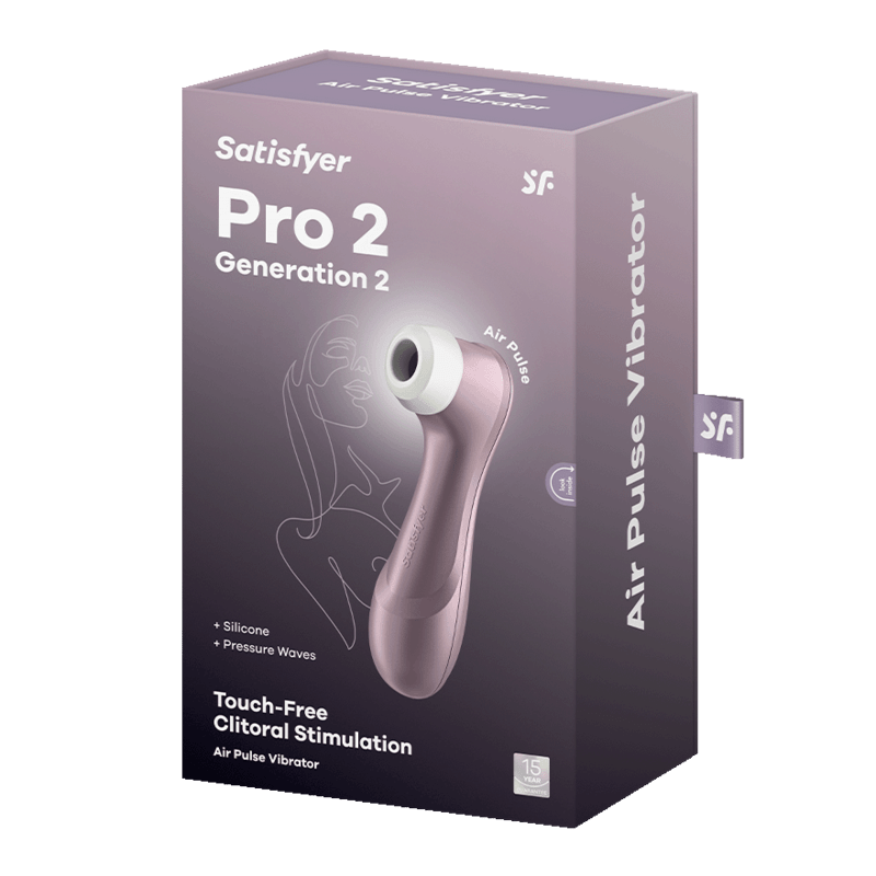 SATISFYER AIR PULSE SATISFYER - STIMULATEUR CLITORIDIEN VIOLETTE PRO 2